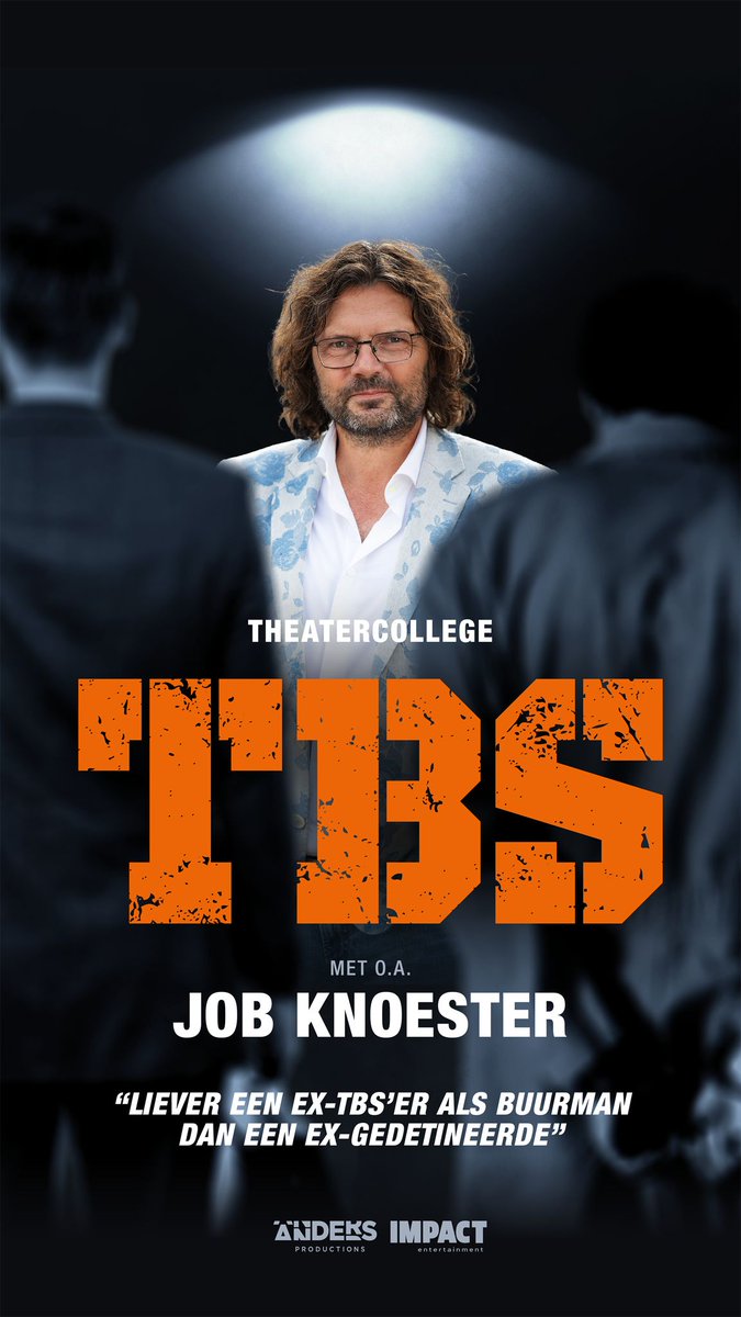 🎭 TBS in het theater – vanaf oktober 2025 🔥

Vanaf oktober ga ik met <a href="/ADnl/">AD.nl</a> -journalist <a href="/DennisJansenAD/">Dennis Jansen</a>  en Barry - oud-medewerker van een TBS-kliniek - het theater in. We nemen  je mee in een wereld waar de meeste mensen nooit écht binnenkomen: het TBS-systeem.

Wat je kunt