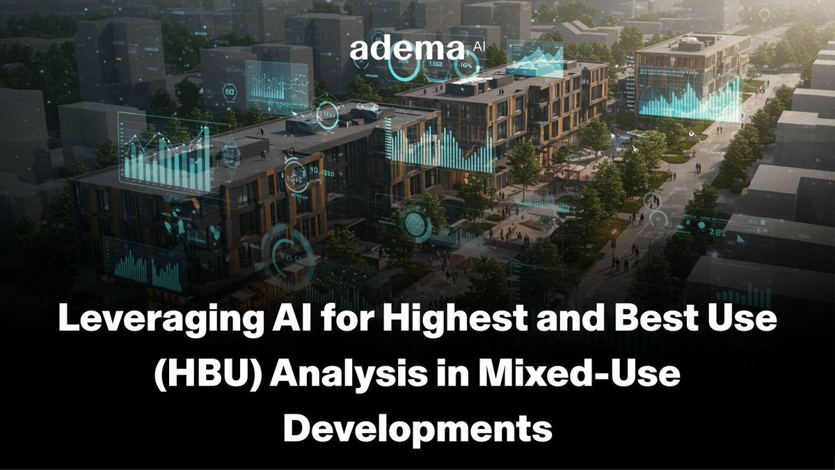 ademahq's tweet image. Unlock the full potential of mixed-use developments with AI-powered HBU analysis.
🏗️ Explore innovative planning solutions at adema.ai

#AdemaAI #HBUAnalysis #MixedUseDevelopment #AIinRealEstate #SmartInvesting #PropertyPlanning