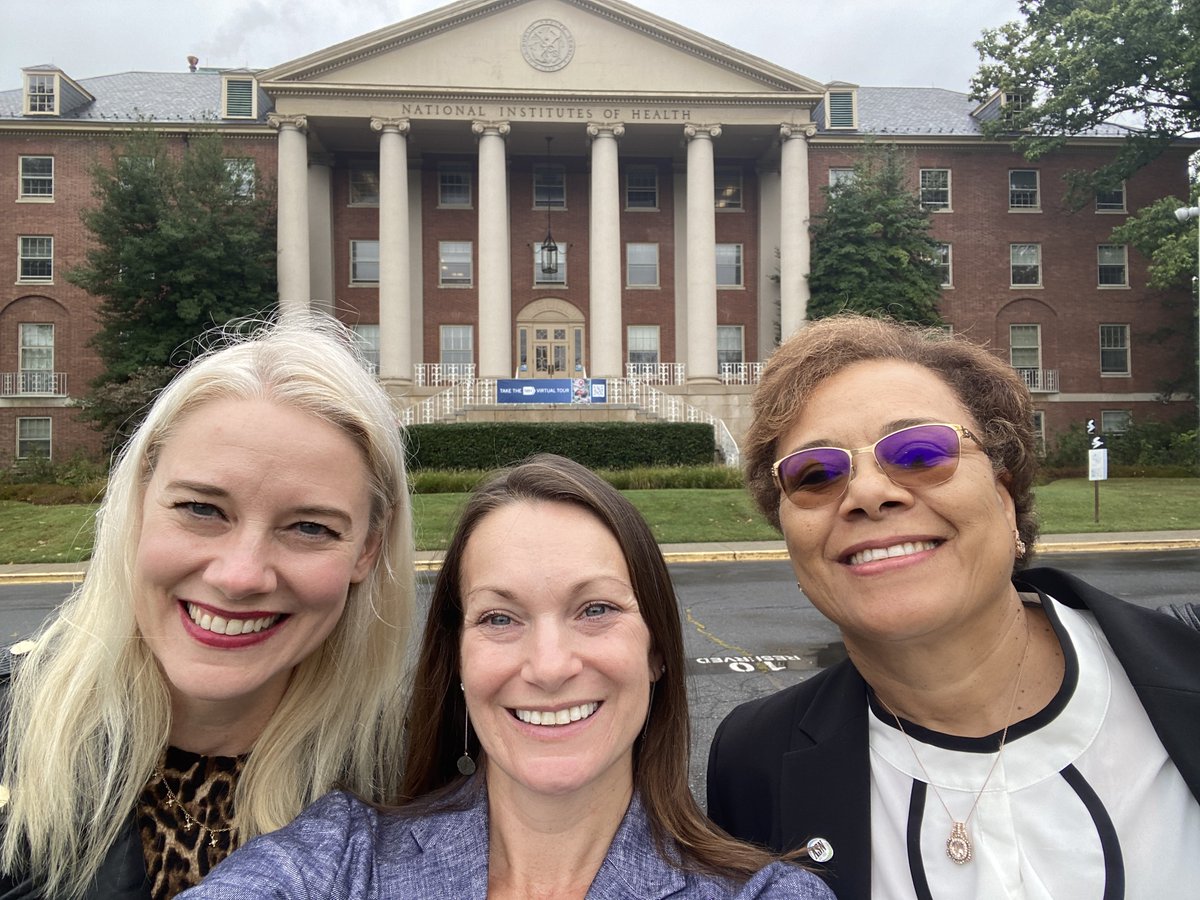 nutritionorg's tweet image. ASN President, Dr. Naïma Moustaïd-Moussa, Vice President Elect, Dr. Heather Eicher-Miller, and Chief Science Policy Officer, Sarah Ohlhorst, at the National Institutes of Health today to meet with NIH director Dr. Jay Bhattacharya to discuss nutrition priorities.