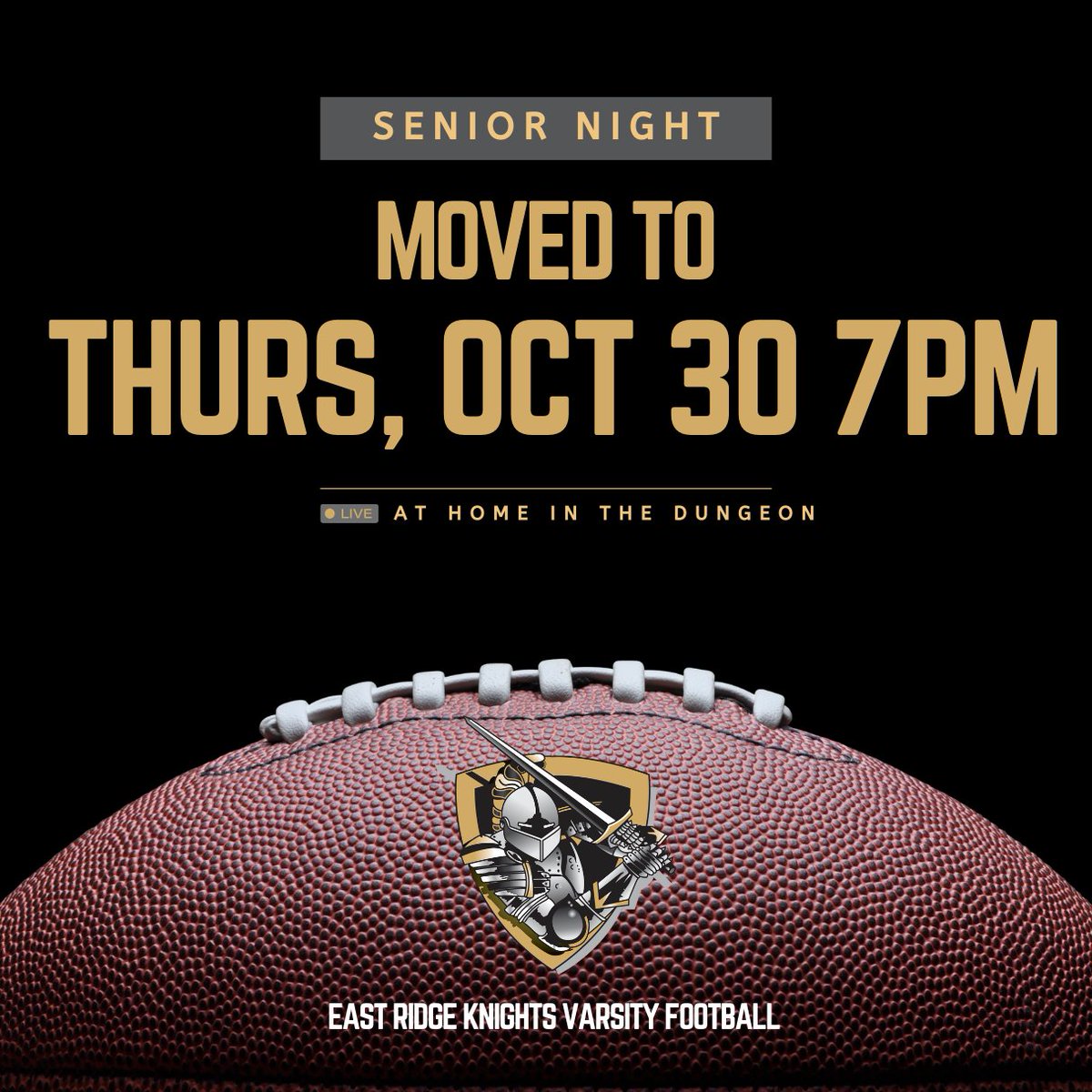 East Ridge Knights Football ⚔️🛡🗡 (@erhsfb) on Twitter photo 