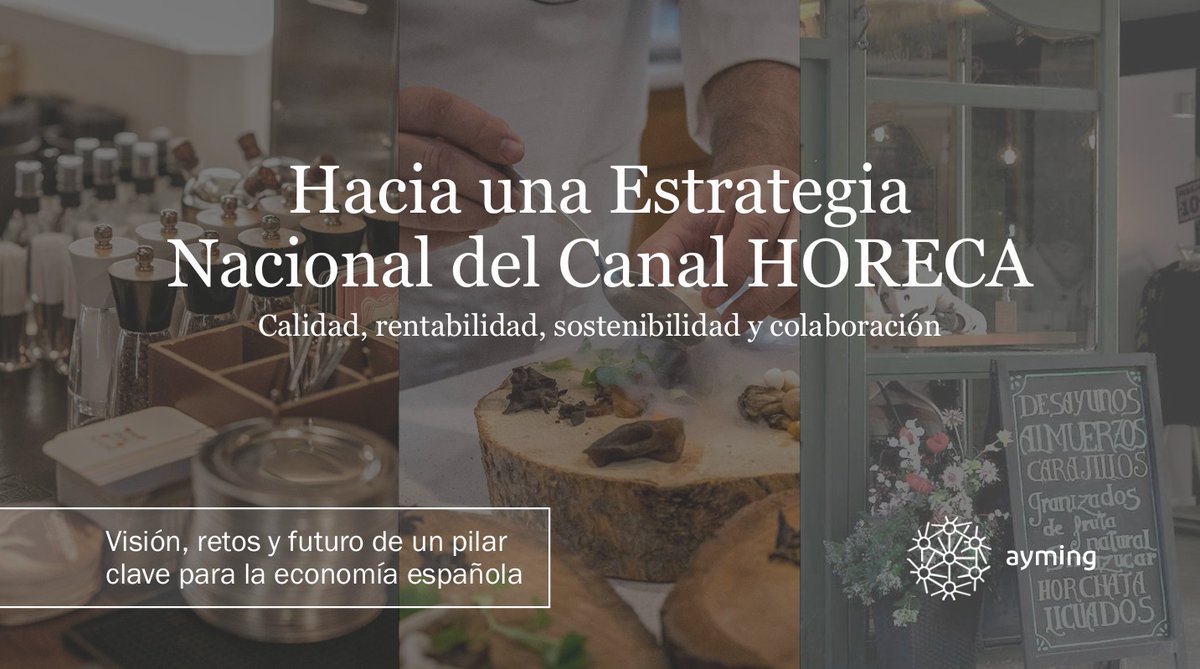 Food4LifeSPAIN's tweet photo. @RevistaAlimenta @Pascual @BasqueFoodClust @naria_digital 🗣 @ayming_es: “Hacia una Estrategia Nacional del Canal HORECA: Visión, retos y futuro de un pilar clave para la economía española”. https://t.co/oNkA8Alzfl