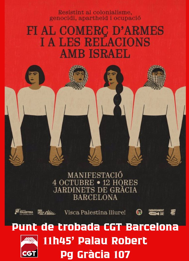 CGT BarcelonⒶ tweet media
