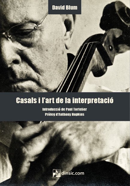 Un dels darrers llibres publicats per <a href="/Dinsic/">Dinsic Publicacions Musicals</a> és la versió catalana del llibre Casals i l'art de la interpretació de David Blum. Traduït al català per Ramon Vilalta i Guartt. El podeu trobar a dinsic.com/ca/publicacion…