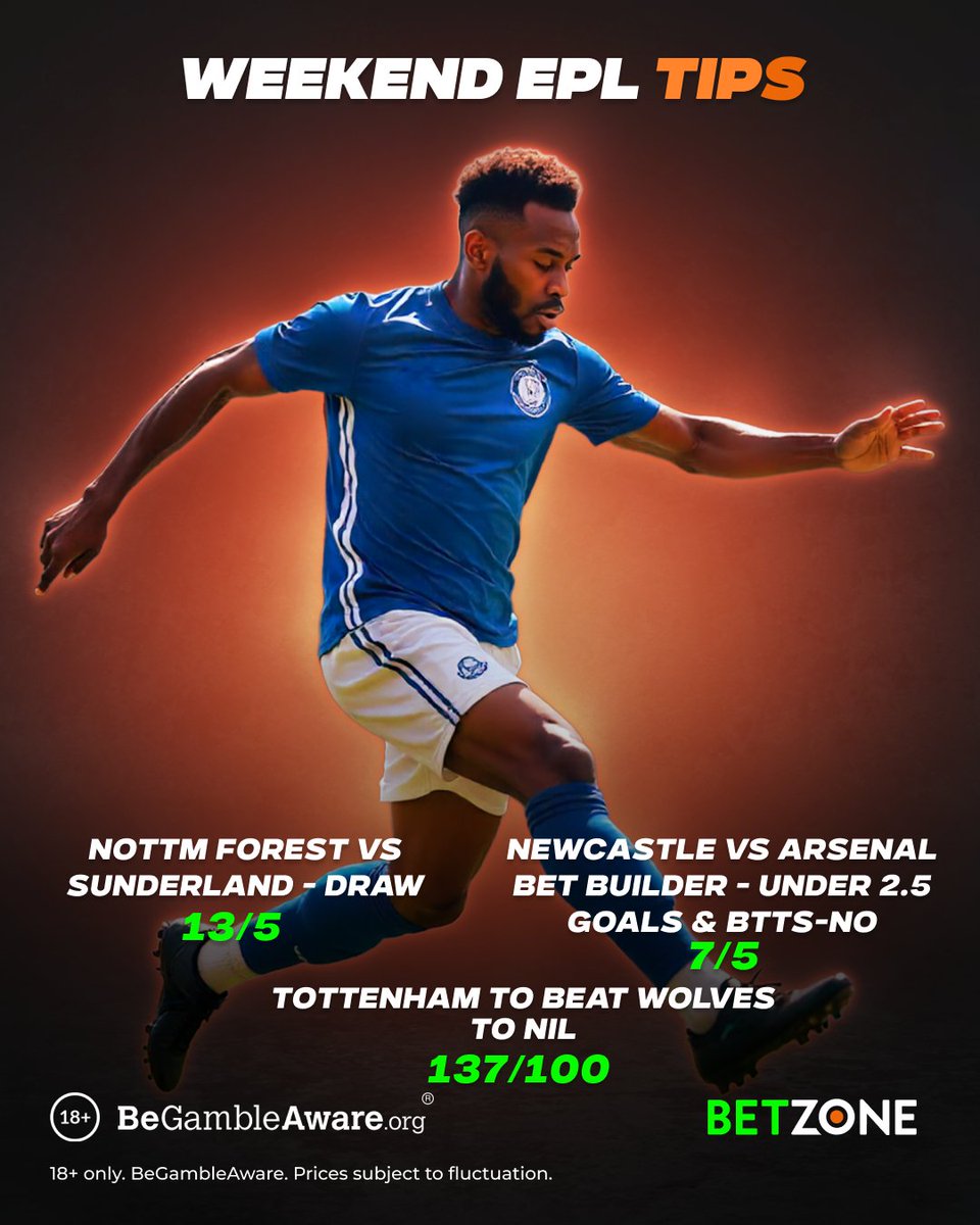 This weekend’s Premier League fixtures feature one of the great trend fixtures of recent seasons from a betting perspective in Newcastle vs Arsenal.

More on our predictions > bit.ly/3KpgqBQ