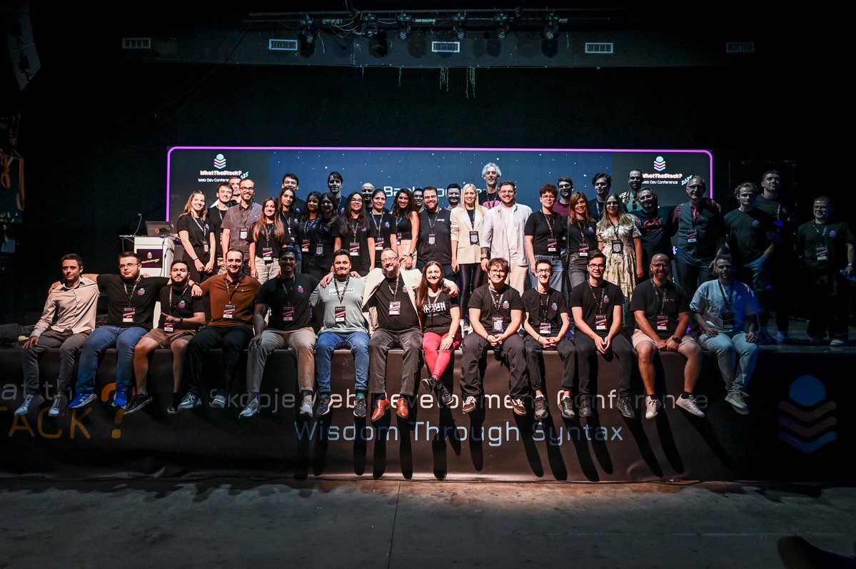 what_the_stack's tweet image. Over 750+ attendees joined us this year – far beyond our expectations – to experience:
✨ 30 inspiring speakers from across Europe
✨ 4 stages packed with tech & ideas
✨ A game corner full of fun & connections
✨ 1 week of pre-conference workshops
💜 Thank you to everyone!