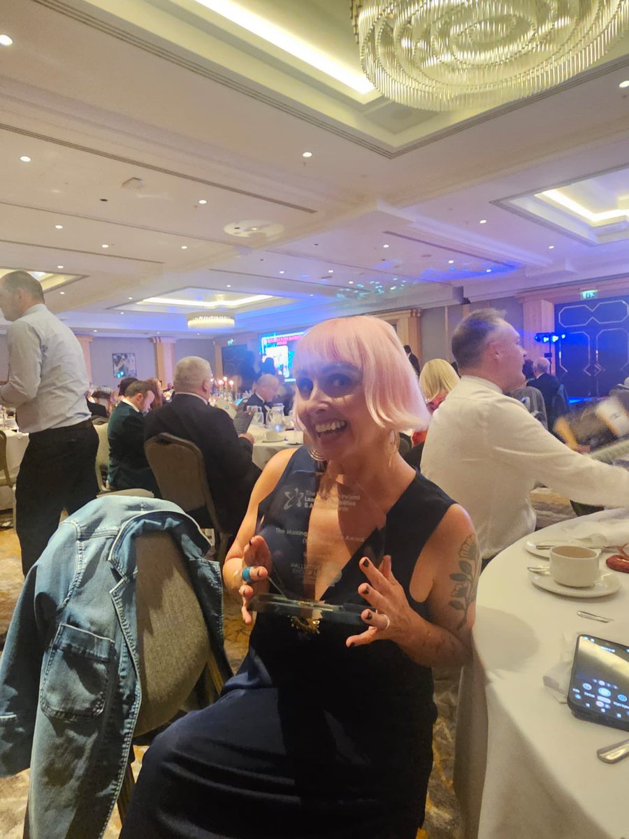 We’re proud to celebrate Deborah McGinn, our Education and Training Manager, who won the Making a Difference award at the NI Learning Disability &amp; Autism Awards! Her work in addressing gaps in bereavement &amp; menopause support is making a real impact <a href="/TheIdeasFund/">TheIdeasFund</a>