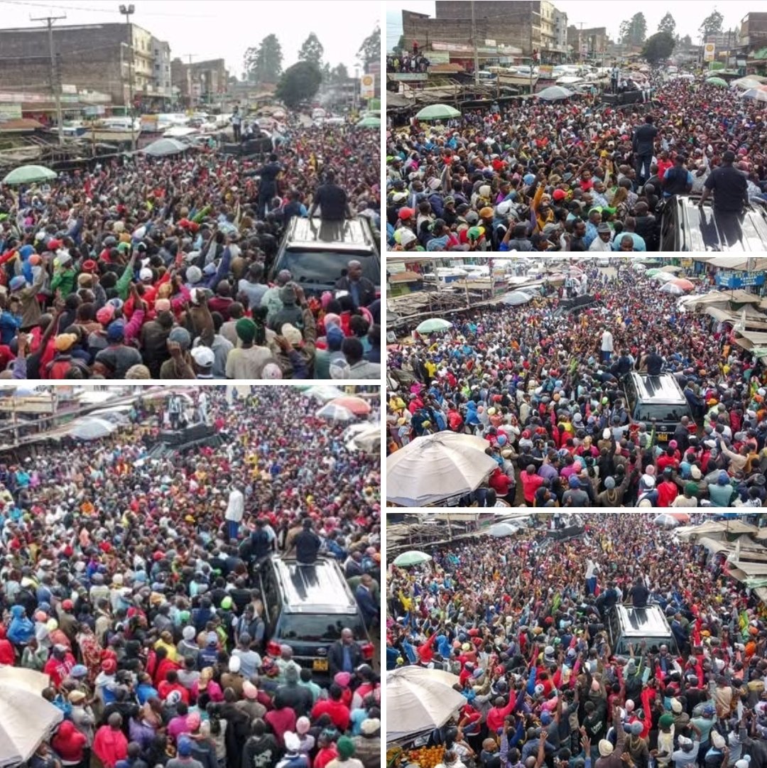 Dcp leader rigathi storms kangari Murang'a with WANTAM message