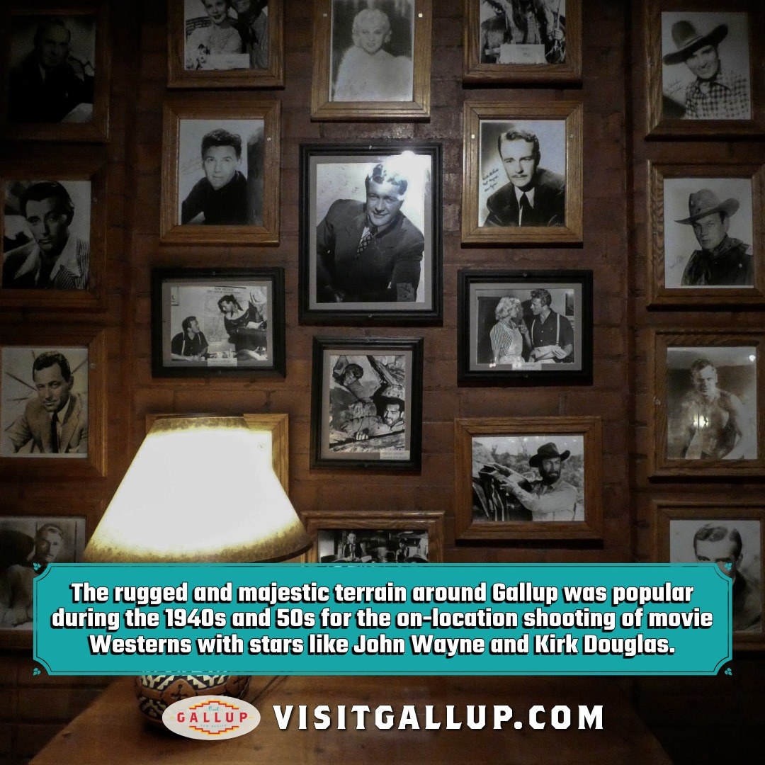 2nd Floor at Historic El Rancho Hotel. The property was built in the 1930s to provide lodging for Hollywood movie stars filming in the area.

#VisitGallup #history #film #Hollywood #travel #Route66 #roadtrip #daytrip #vacation