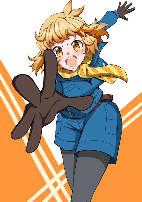 ガングニーーール!! つまづいた感じのビッキーになってしまったっっ!