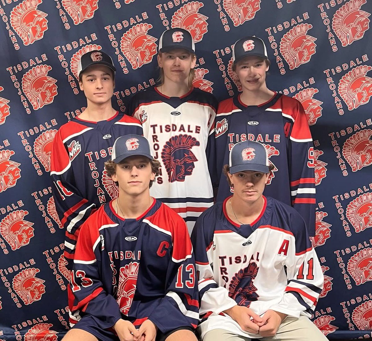 Congratulations Jacob &amp; Boys 
A fantastic leadership group for the season . Proud Mom ! 

#U18AAA #TisdaleTrojans