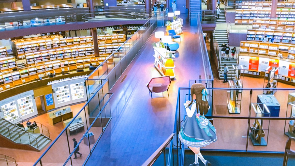 syo_yoshida's tweet image. 金沢観光 33
（石川県 金沢市 石川県立図書館）
#水本ゆかり 
#水本ゆかりの清楚な10時18分の音色 
#デレステAR
#デレスポAR