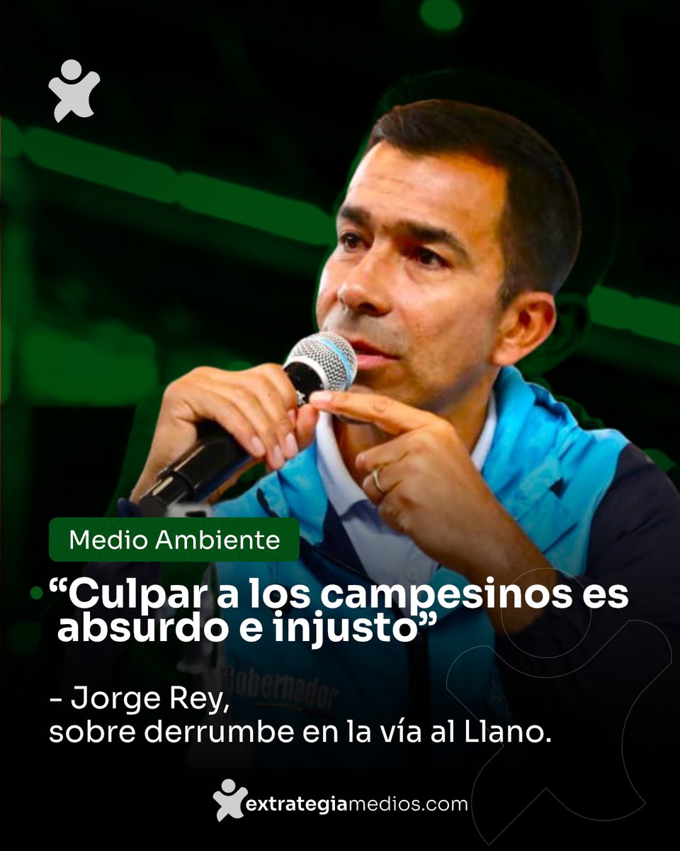 El mandatario departamental rechazó las acusaciones de la concesión Coviandina S.A.S., contra familias rurales de la vereda Carazá y afirmó que el verdadero problema es la falta de mantenimiento en los drenajes de la carretera. <a href="/JorgeEmilioRey/">Jorge Emilio Rey Ángel</a> 

extrategiamedios.com/culpar-a-los-c…