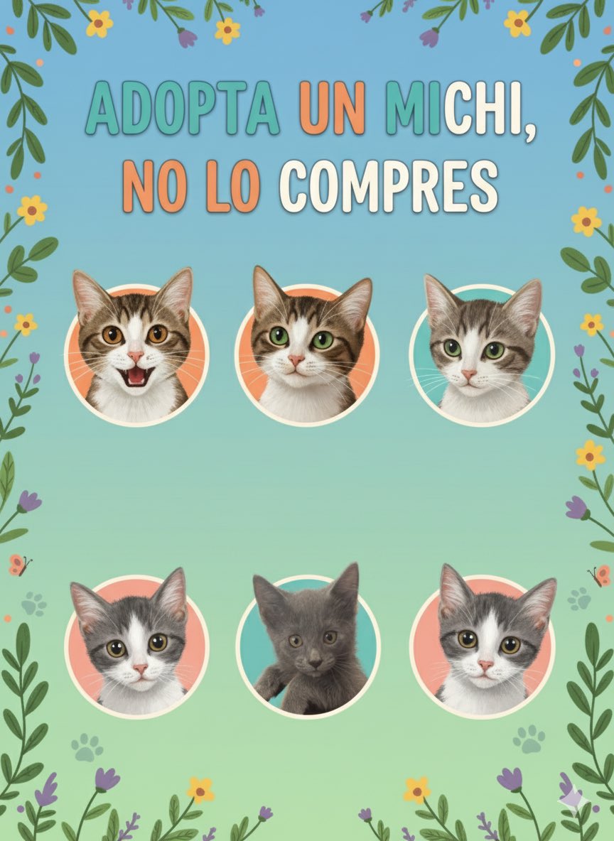 Michi-Bandita, vengo a compartirles a continuación los michis que tenemos disponibles para adopción responsable, tanto en GDL como con posibilidad de viajar 🙏🏼
Algunos pueden ser excelente compañía para otra mascota, les invito a conocerlos 🫶🏻