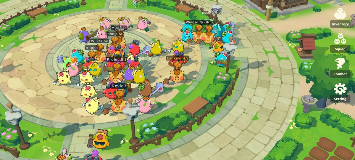 Dinkiwinky7's tweet image. First time in mmo of @AxieInfinity right off the bat, the graphics look incredibly beautiful 🐧 for an early access. In a few hours, I’ll bring a review, curiosities, and impressions of this playtest 🦎