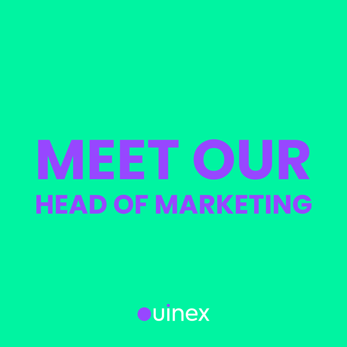 Ouinex's tweet photo. We're not another faceless exchange. We're real people. So we decided to introduce ourselves.

Meet our Head of Marketing. His name is Florian. He's French (merde!...but swears in English when provoked). He has a masters in marketing and brand management and helped launch over 100 blockchain projects when working as a Project and Operations Lead at Markchain. He's been consulting businesses since he left school, and has a weakness for film directing. At Ouinex he leads the marketing team with a lot of humor and late night marketing conversations, usually involving black coffee and a determination to take Ouinex to the stars.

Check out the full team: https://t.co/g4QfPS0rqR