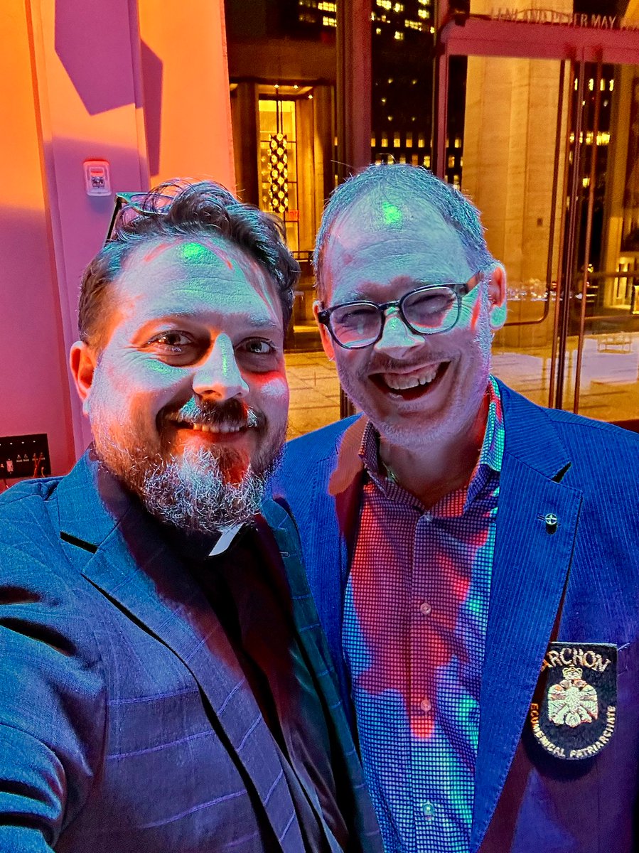 frevagoras's tweet image. Had the pleasure of sitting with @GDemacopoulos last night at the Templeton Prize dinner