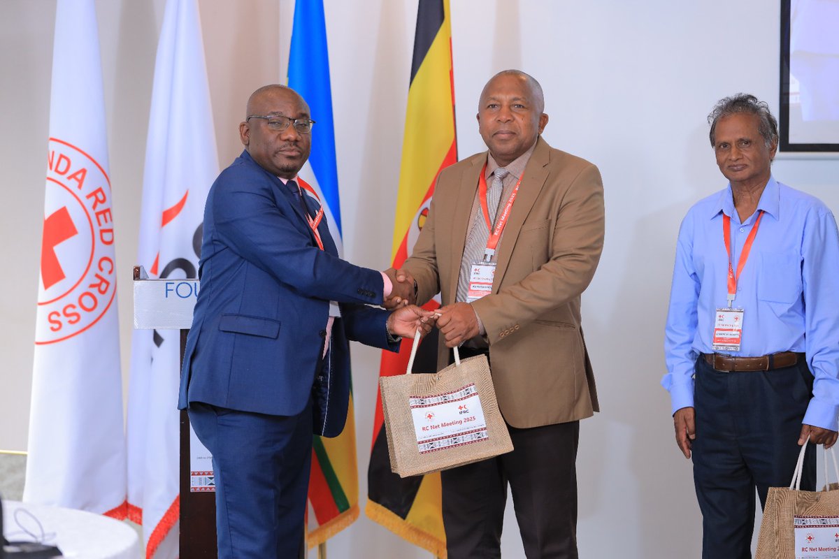 This isn’t goodbye, it’s a “see you later.”
We have successfully concluded the RC Net 2025 Meeting, and presented souvenirs to our delegates a gesture led by Counsel Alex Luganda, National Society Legal Advisor, who also stood in for our Chairman of the Board / President during