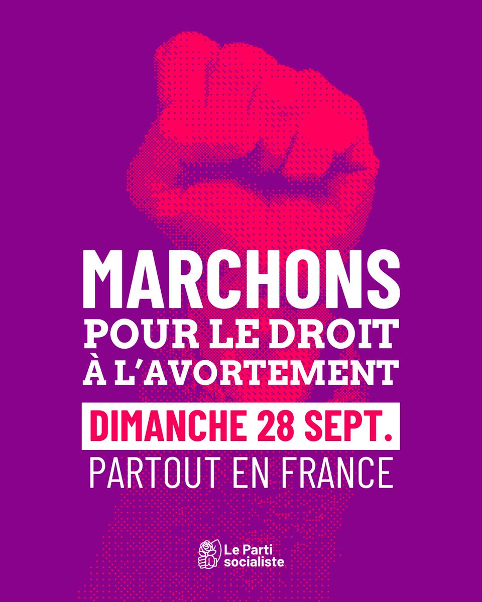 🟣 Protégeons le droit à l'avortement, partout et tout le temps !

Alors que l'extrême droite réactionnaire progresse et s’attaque systématiquement aux droits des femmes, mobilisons-nous partout ce dimanche 28 novembre !

👉 Signe notre pétition : petition.qomon.org/livg-accessibl…