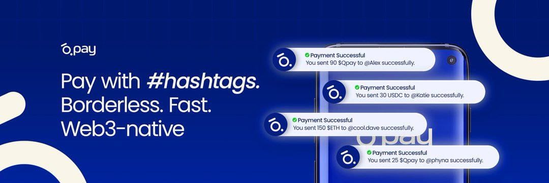 🪙QPAY $QPAY

🔴 WHAT IS QPAY? ⚡️

Send and receive crypto instantly on X — the future of social finance has arrived.

🚀 Big updates for the QPAY community:

This Monday: QPAY goes live on Solana Mainnet.
Right after: Surprise protocol feature update drops.
Early October: