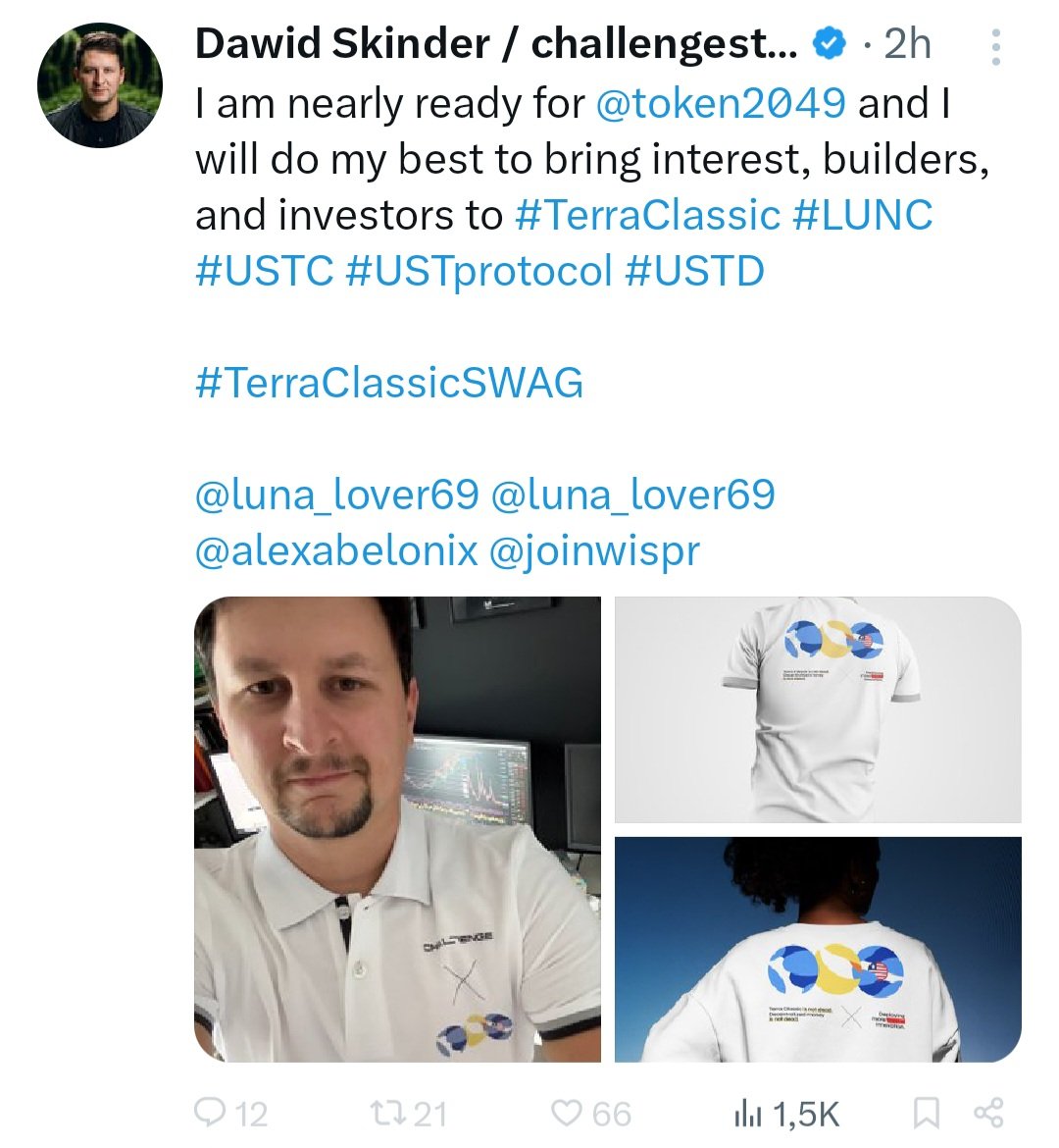 joseluis0473's tweet photo. Who the fvck gave to this m0r0n, represent Terra Luna Classic $lunc
#lunccomunity, $lunc $USTC https://t.co/0q1b6s33um