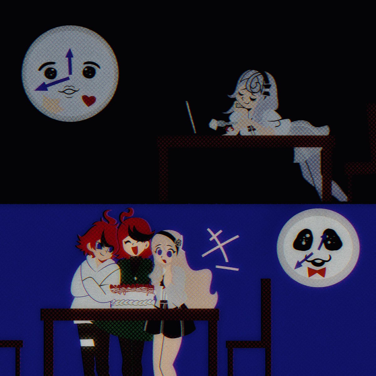 Happy birthday sweet girls  🥹💖
#霧藤希誕生祭2025
#柏宮カルア生誕祭2025