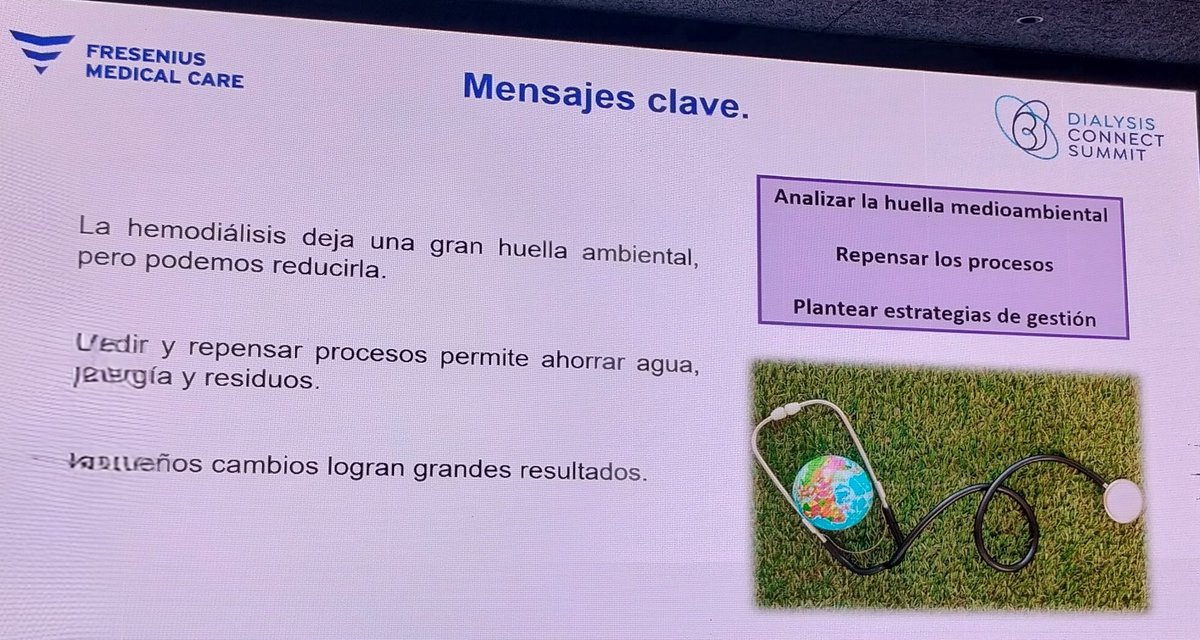 Dialysis Connect Summit 2025 - Madrid 🇪🇸 Dr. Rodrigo Martínez Cadenas - Menos huella más vida: Hemodiálisis sostenible