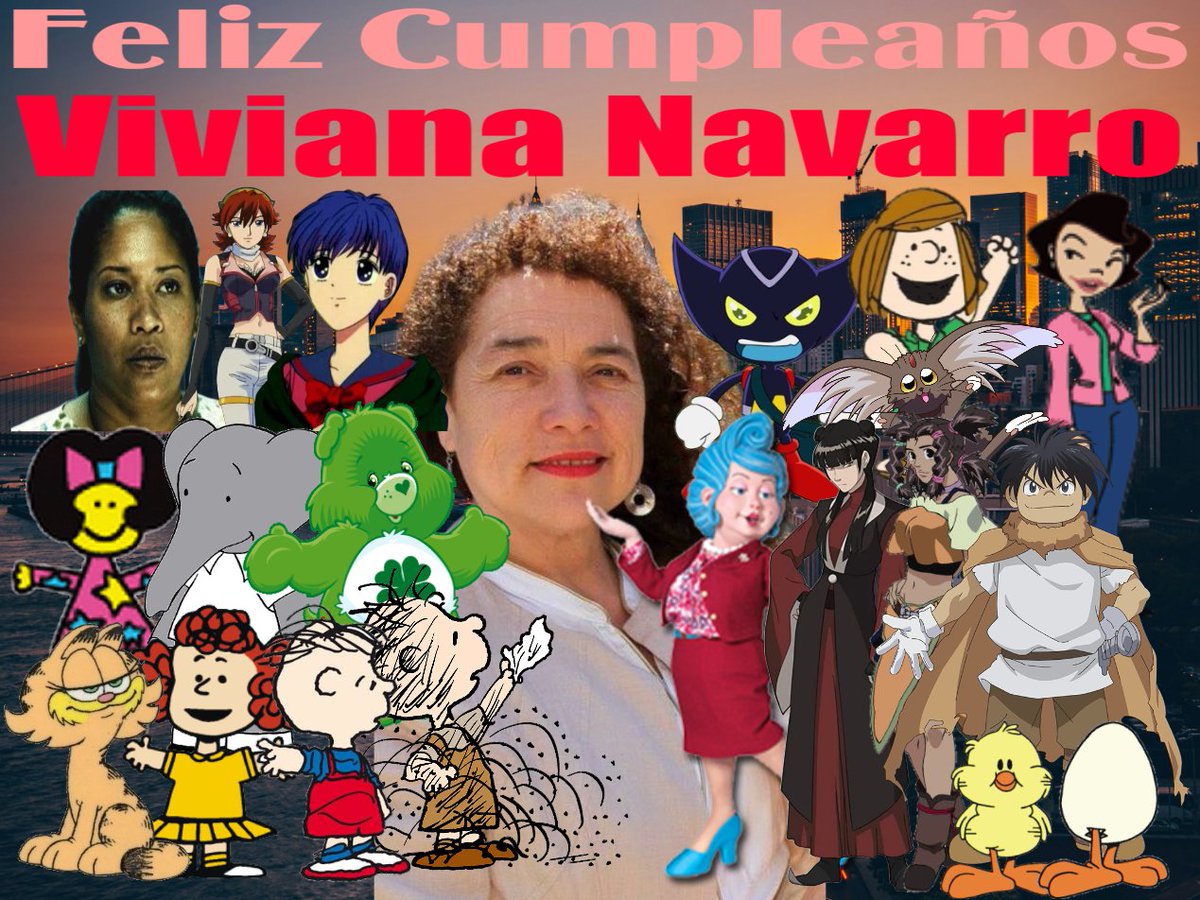 Camelo2017's tweet photo. Feliz cumpleaños #VivianaNavarro y de mi parte hice esta imagen para ti con todos tus personajes mas conocidos. Que dios te bendiga.
#LazyTown #AvatarLaLeyendaDeAang #Zoids #Garfield #Orphen #JakeLongElDragonOccidental #TenchiMuyo #ElShowDeCharlieBrownYSnoopy #SonicX #Peanuts https://t.co/KWYqBrIa3m