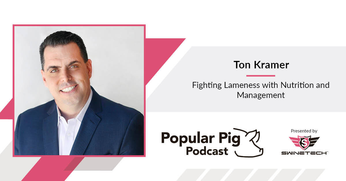 Sow lameness is a growing problem — doubling in recent years &amp; cutting herd productivity. Hear how Ton Kramer &amp; Zinpro are tackling claw health with smart nutrition &amp; management. #PigCare #SwineTech
🎧 hubs.ly/Q03K-p6x0