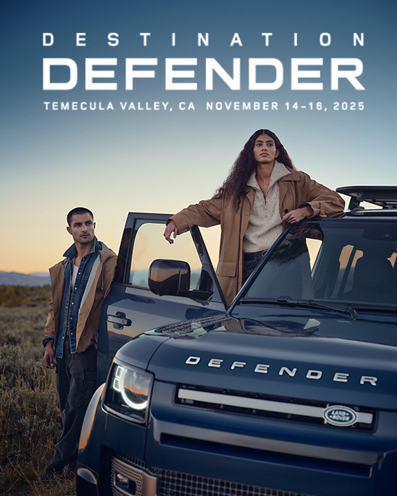 jlrhoustontx's tweet image. DESTINATION DEFENDER
A gathering for the Defender community, where off-road adventure meets live music, local provisions and more. Temecula Valley, CA, November 14–16, 2025.

Visit bit.ly/4mBxfH3 and use code LRUSR0330 to register.