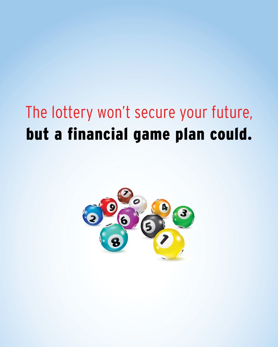 Phil4Family's tweet photo. Don’t count on luck. Let’s start working to secure your financial future today. https://t.co/bq8oJZhaR5