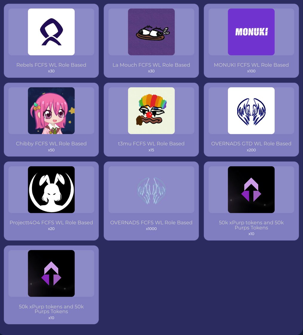 Gmonad everyone💜💜💜

Season 3 is live🔥
Overnads just dropped a new raffle system — now you can put those coins to work for a shot at some solid rewards.

What’s in the pool?
• 355 GTD spots
• 440 FCFS spots
• special prizes from 25 partners 👀

Don’t forget to lock your