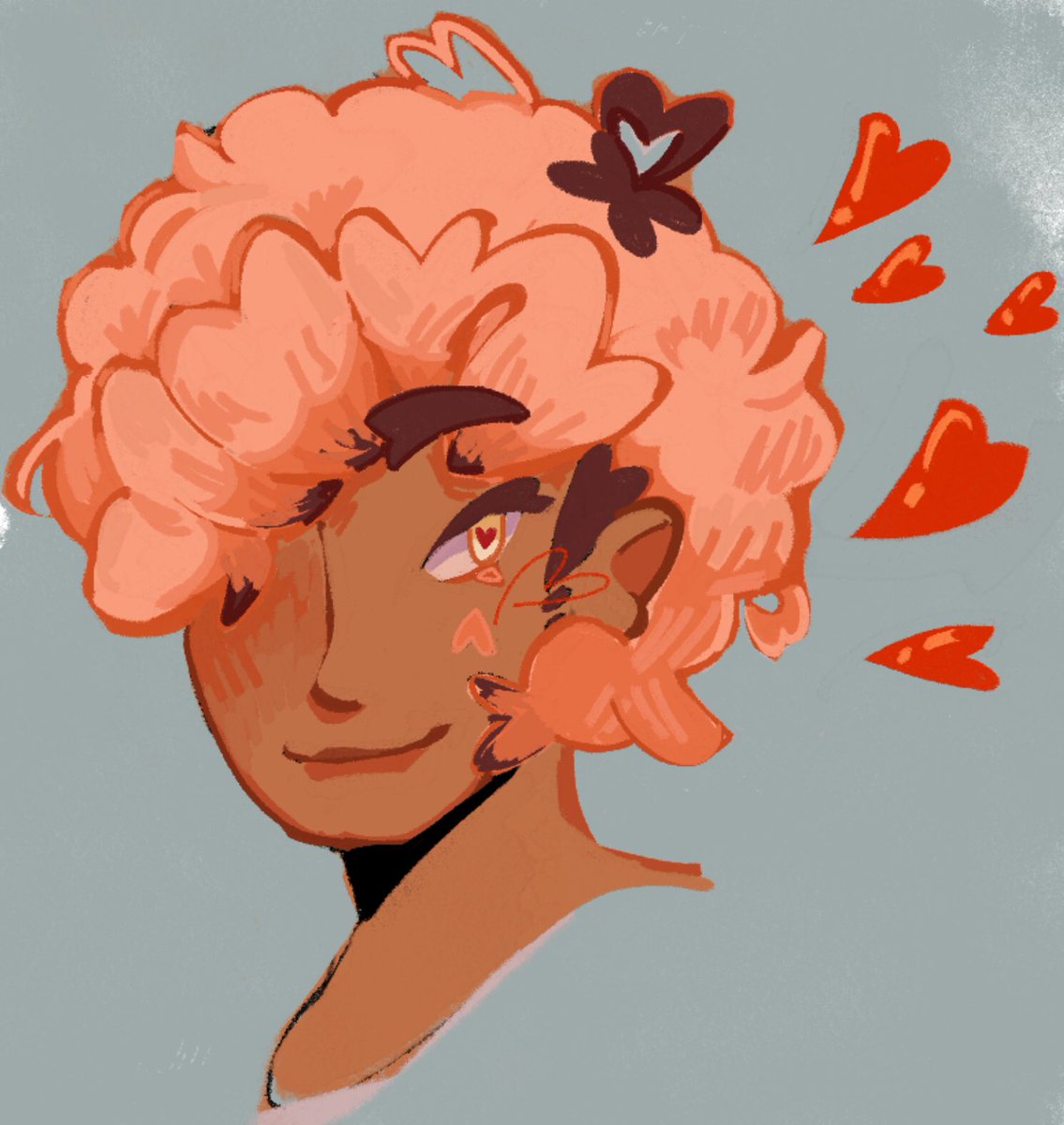 WH1MMS0RNF4NGS's tweet image. character thats based off Eros but also is a hopeless romantic (hes cupioromantic)

[ #adoptmenpcoc #ocart]