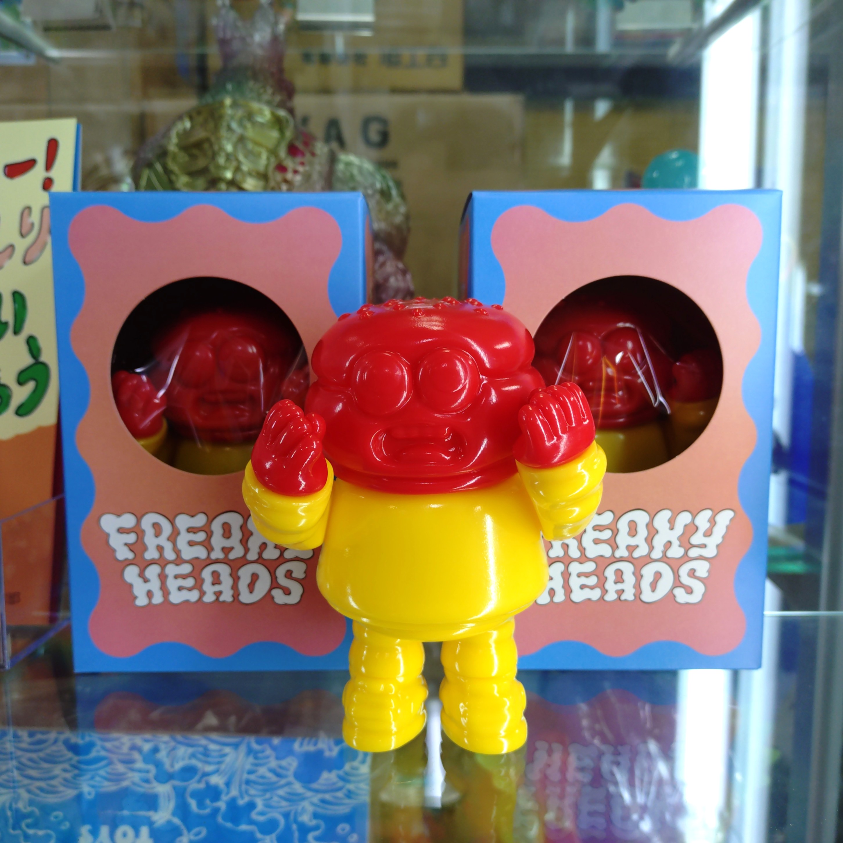 新品未開封 キングストイ バーガーマン ソフビ one up キングストイさんより バーガーマンの「スタンダードカラー」と
