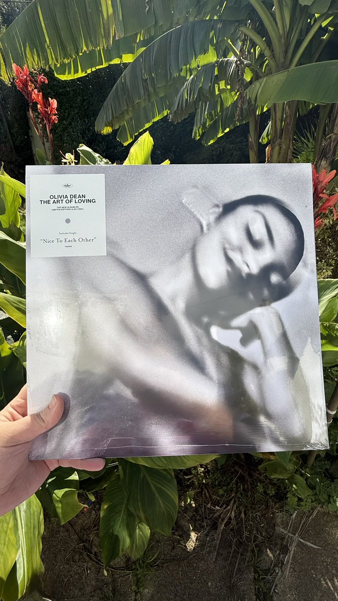 Got Olivia dean s new album  a day early so excited to listen to this 🥹💕✨