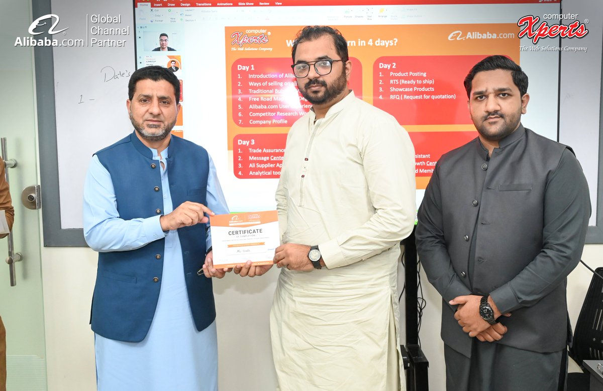 1ecommercexpert's tweet photo. ๐ Certificate Ceremony Highlights โ FREE Alibaba VA Training Batch #33 | Slot #1 & #2
#Batch33 #LahoreBusiness #LahoreYouth #LahoreEvents #KarachiBusiness #KarachiExports #KarachiYouth #IslamabadBusiness #IslamabadEvents #IslamabadEntrepreneurs #FaisalabadBusiness #Faisalabad https://t.co/dhQDA2ndpJ