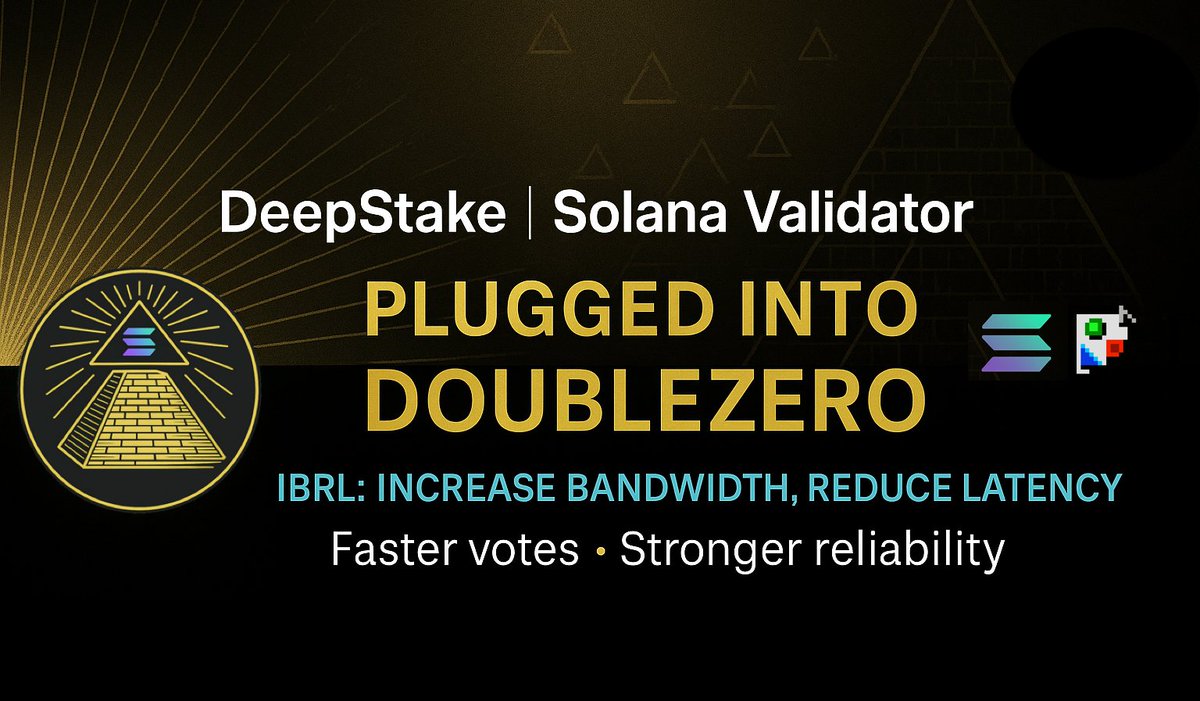 DeepStake | Solana Validator tweet media