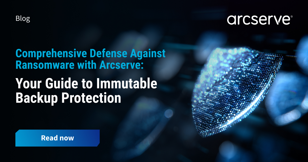 Arcserve tweet media