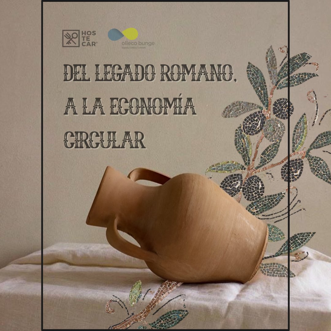 El aceite ha acompañado a la gastronomía de Cartagena desde los cartagineses y romanos.

Hoy, junto a OllecoBunge, seguimos su legado con un modelo sostenible y circular. ♻️

#HOSTECAR #Cartagena #Sostenibilidad #EconomíaCircular #CarthaginesesyRomanos
