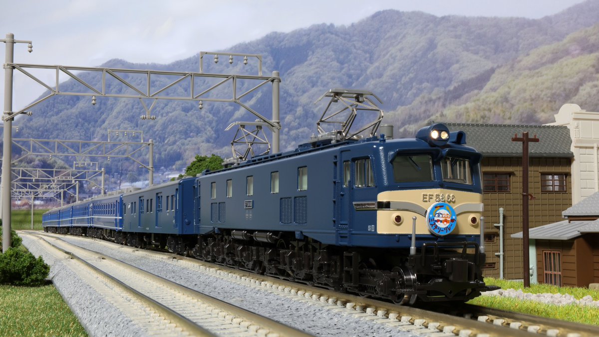 動作保証】KATO 1-301 国鉄 EF58形66号機 電気機関車 ブルー 大窓