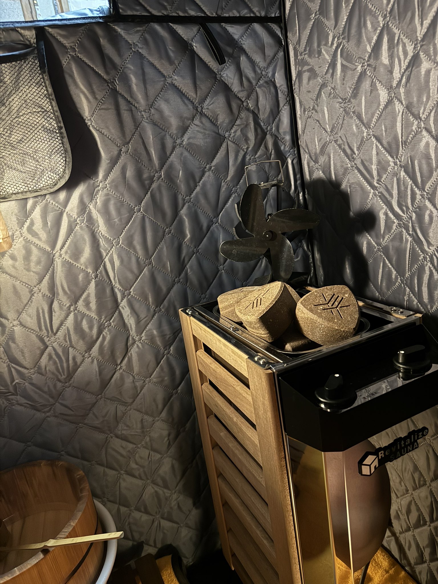 【値下げ】Revitalize SAUNA「おうちDEサウナ」 テント単品』【2人用】おうちDEサウナ『Rich』専用 | 【おうちDE