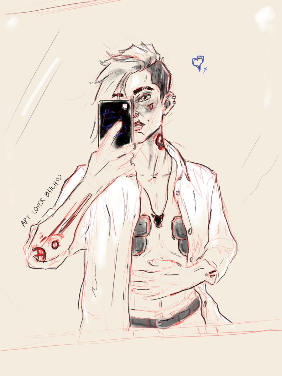 Butchpingu's tweet image. Kicking this profile off with transmasc Vi!!! #arcane