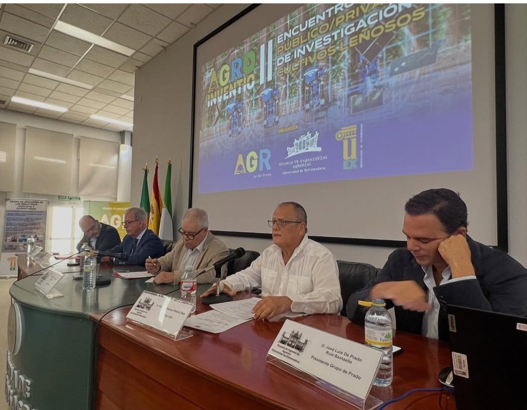 El COITAGIA de Badajoz ha asistido y colaborado con  AGROINVENTIO 2025, evento de relevancia para el sector agrícola, organizado por AGR De Prado, celebrado en la Escuela <a href="/AgrariasUex/">Agrarias Uex</a>