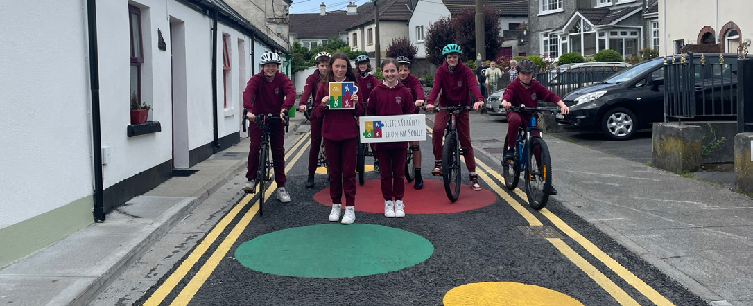 Scoil Iognáid in Galway City trialled a School Street to improve safety &amp; encourage active travel, resulting in a permanent School Street, with traffic calming, Park &amp; Stride+25% more students cycling! 

Breis eolais➡️lnkd.in/eC-skm4w
lnkd.in/eVd2AXiR
<a href="/GalwayCityCo/">Galway City Council</a>