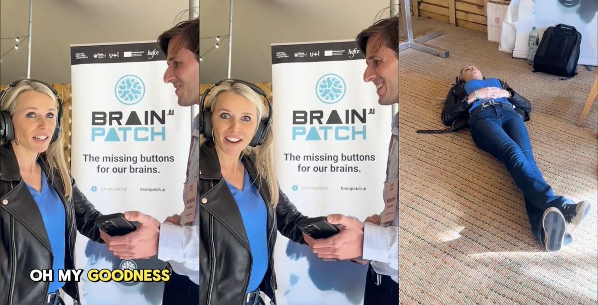 brainpatch_ai's tweet image. At The Fix, we showcased our e-Meditation headset to Lara Lewington - one of the UK’s most recognisable tech broadcasters, journalists and authors. On LinkedIn, she shared her initial thoughts, thanking Nickolai Vysokov and BrainPatch. #TechInnovation #Mindfulness