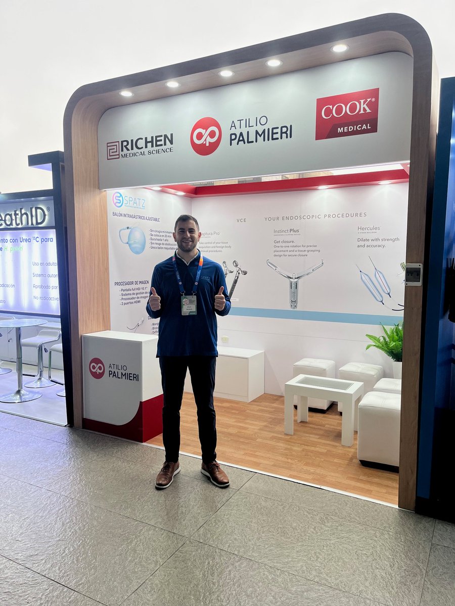 Spatz3Balloon's tweet image. Proud to have Joseph Tabakin represent Spatz Medical at #SPED2025 in Lima, Peru — the top GI event in LATAM. He connected with experts to discuss obesity care innovation and the growing impact of the Spatz3 Balloon.
#Spatz3 #ObesityCare #Gastroenterology #DigestiveHealth