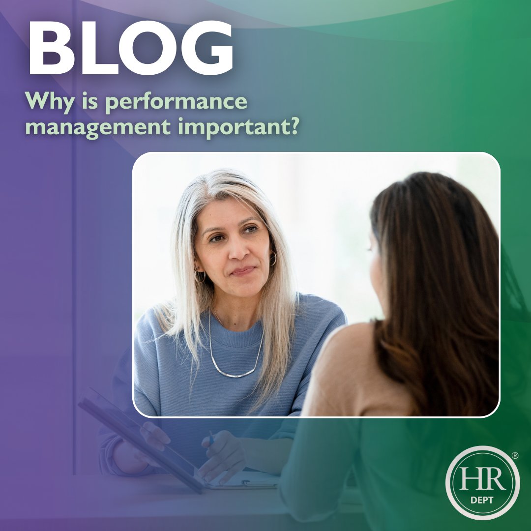 In our latest blog, we explore why performance management matters, the benefits it brings, and what great performance management looks like.

If you're a business owner with this on your mind, this blog could be the answer: [hrdept.co.uk/south-london/b…]