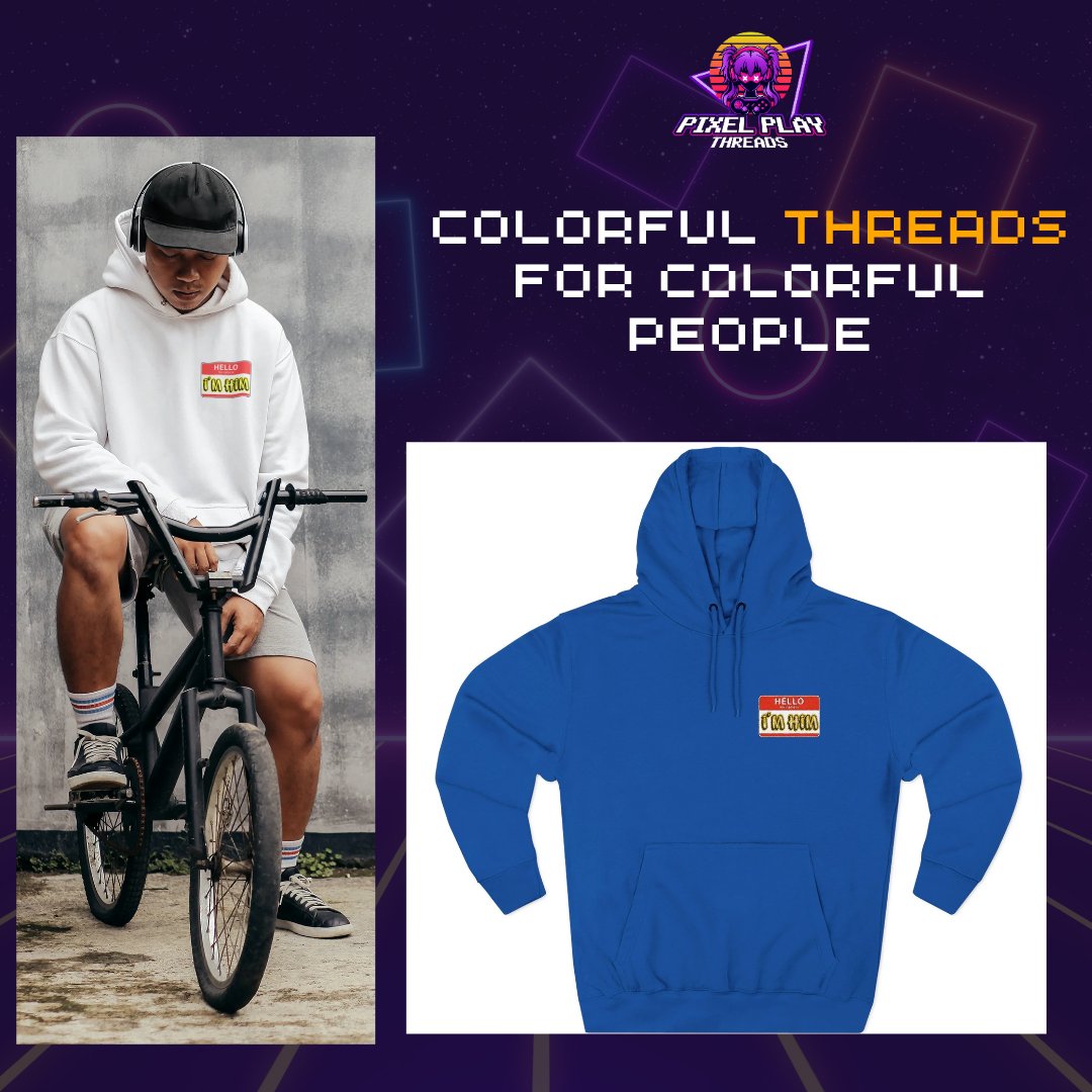 pixelplaythread's tweet image. 💥 Inspired by retro gaming. Made for modern legends.
💡 Drop by our store and level up your look today!
.
.
.
#PixelPlayThreads
#StreetwearStyle
#ColorfulFashion
#RetroVibes
#BMXStyle
#GamerAesthetic