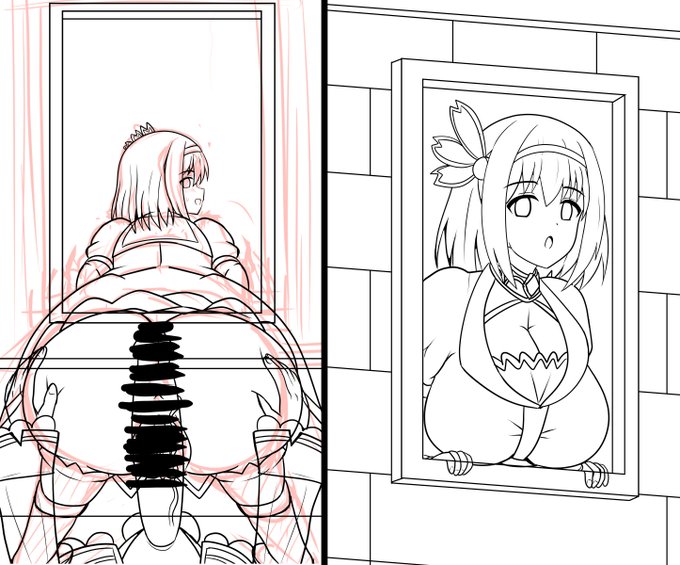 NTR線画wip
たぶん、次の更新はユイちゃんがいつものように寝取られて孕む絵を描きます 