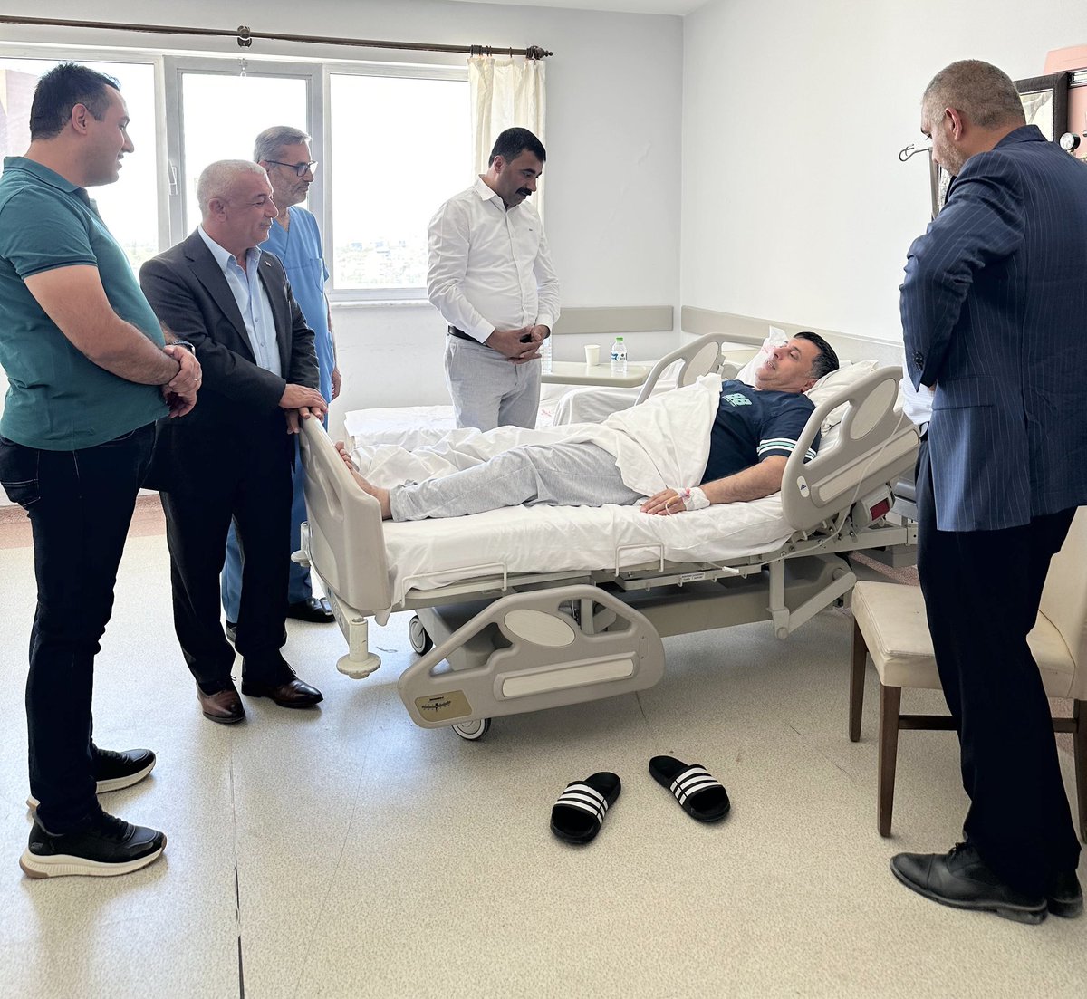 Yeşilyurt belediye başkan yardımcımız Kemal Oruça ve tüm hastalarımıza Allah’dan acil şifalar diliyorum