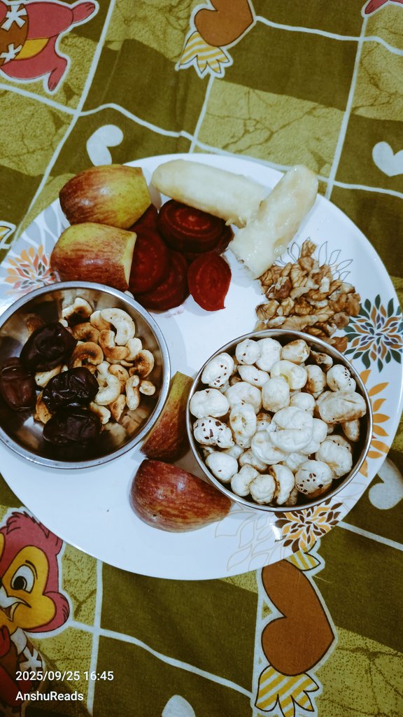 anshuscript's tweet image. Rate my Navratra falahar meal out of 10.
Day -4 of my Navratra Fast
#Navratri2025
#Software
#upsc